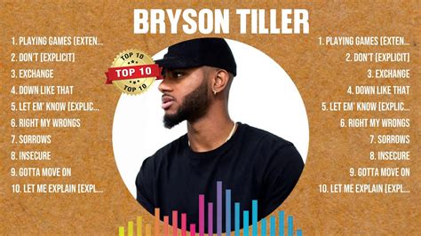 youtuber bryson|bryson tiller most popular songs.